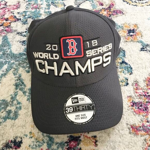 New Era Boston Red Sox Men’s World Series Champs 2018 Baseball Hat - Picture 1 of 6